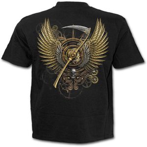 STEAMPUNK REAPER - T-SHIRT SCHWARZ - HERREN-T-SHIRTS, SPIRAL DIRECT{% if kategorie.adresa_nazvy[0] != zbozi.kategorie.nazev %} - T-SHIRTS, BOOTS - ROCK MUSIC{% endif %}