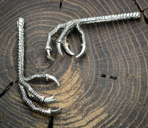 BIRD CLAW, PENDANT, SILVER - PENDANTS{% if kategorie.adresa_nazvy[0] != zbozi.kategorie.nazev %} - SILVER JEWELLERY{% endif %}