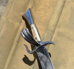 MEDIEVAL FALCHION WITH DEER ANTLER HANDLE - FALCHION, SCHOTTLAND, ANDERE SCHWERTER{% if kategorie.adresa_nazvy[0] != zbozi.kategorie.nazev %} - WAFFEN{% endif %}