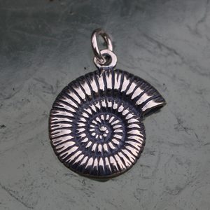 AMMONITE, STERLING SILVER PENDANT - NAUTICAL SILVER JEWELRY{% if kategorie.adresa_nazvy[0] != zbozi.kategorie.nazev %} - SILVER JEWELLERY{% endif %}