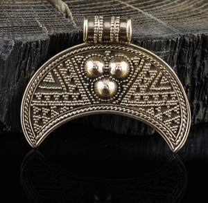 ZIVA, LUNITSA, SLAVS, VIKINGS, PENDANT, BRONZE - BRONZE HISTORICAL JEWELS{% if kategorie.adresa_nazvy[0] != zbozi.kategorie.nazev %} - JEWELLERY - BRONZE, ZINC{% endif %}