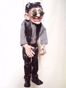 BIKER, GROSSE MARIONETTE - PUPPEN{% if kategorie.adresa_nazvy[0] != zbozi.kategorie.nazev %} - HOLZPRODUKTE{% endif %}