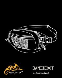 BANDICOOT® WAIST PACK, WOODLAND - RUCKSÄCKE - ARMEE, OUTDOOR{% if kategorie.adresa_nazvy[0] != zbozi.kategorie.nazev %} - BUSHCRAFT{% endif %}