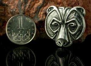 URSUS, BEAR PENDANT, STERLING SILVER - PENDANTS{% if kategorie.adresa_nazvy[0] != zbozi.kategorie.nazev %} - SILVER JEWELLERY{% endif %}