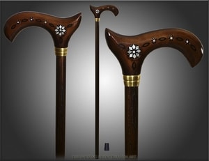 INLAY, FOLK - WALKING STICK, CANE - WALKING CANES{% if kategorie.adresa_nazvy[0] != zbozi.kategorie.nazev %} - WOOD{% endif %}