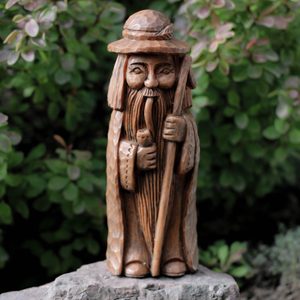 KRAKONOŠ, STATUETTE OF THE RULER OF THE MOUNTAINS, BROWN - SLAVIC STATUES, BOHEMIA, MORAVIA{% if kategorie.adresa_nazvy[0] != zbozi.kategorie.nazev %} - SCULPTURES, GARDEN DECOR{% endif %}