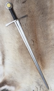 MALBORK, MEDIEVAL TEMPLAR SWORD FULL TANG - MEDIEVAL SWORDS{% if kategorie.adresa_nazvy[0] != zbozi.kategorie.nazev %} - WEAPONS - SWORDS, AXES, KNIVES{% endif %}