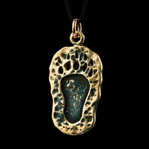 BEAR PRINT, BRONZE PENDANT - BRONZE HISTORICAL JEWELS{% if kategorie.adresa_nazvy[0] != zbozi.kategorie.nazev %} - JEWELLERY - BRONZE, ZINC{% endif %}