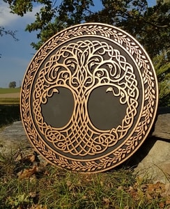 CELTIC TREE OF LIFE, WALL DECORATION - WOODEN STATUES, PLAQUES, BOXES{% if kategorie.adresa_nazvy[0] != zbozi.kategorie.nazev %} - WOOD{% endif %}