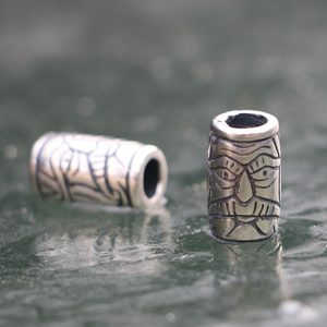 VIKING BEARD RING - GREYBEARD, SILVER - PENDANTS{% if kategorie.adresa_nazvy[0] != zbozi.kategorie.nazev %} - SILVER JEWELLERY{% endif %}