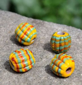 FRANKISH, MEROVINGIAN GLASS BEAD, REPLICA - HISTORICAL GLASS BEADS, REPLICA{% if kategorie.adresa_nazvy[0] != zbozi.kategorie.nazev %} - BUSHCRAFT, LIVING HISTORY, CRAFTS{% endif %}