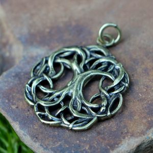 CELTIC TREE OF LIFE, KNOTTED, ZINC PENDANT, ANTIQUE BRASS - ALL PENDANTS, OUR PRODUCTION{% if kategorie.adresa_nazvy[0] != zbozi.kategorie.nazev %} - JEWELLERY - BRONZE, ZINC{% endif %}