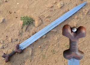 CELTIC FORGED SWORD, STAGE COMBAT - ANCIENT SWORDS - CELTIC, ROMAN{% if kategorie.adresa_nazvy[0] != zbozi.kategorie.nazev %} - WEAPONS - SWORDS, AXES, KNIVES{% endif %}