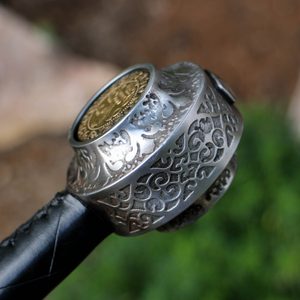 DUM SPIRO SPERO ETCHED SINGLE HANDED SWORD FULL TANG - MITTELALT SCHWERTER{% if kategorie.adresa_nazvy[0] != zbozi.kategorie.nazev %} - WAFFEN{% endif %}