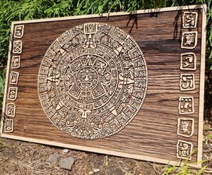 AZTEC WALL DECORATION 45CM OAK - WOODEN STATUES, PLAQUES, BOXES{% if kategorie.adresa_nazvy[0] != zbozi.kategorie.nazev %} - WOOD{% endif %}