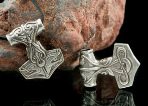 TÓR, THORS HAMMER, PENDANT, ZINC, ANTIQUE SILVER - VIKING PENDANTS{% if kategorie.adresa_nazvy[0] != zbozi.kategorie.nazev %} - JEWELLERY - BRONZE, ZINC{% endif %}