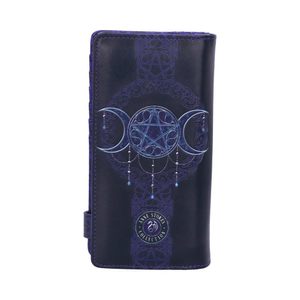 MOON WITCH EMBOSSED PURSE ANNE STOKES 18.5CM - METAL MUSIK LEDERPRODUKTE{% if kategorie.adresa_nazvy[0] != zbozi.kategorie.nazev %} - T-SHIRTS, BOOTS - ROCK MUSIC{% endif %}