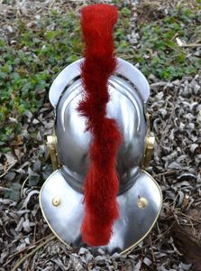 ROMAN HELMET WITH RED PLUME - ROMAN AND CELTIC HELMETS{% if kategorie.adresa_nazvy[0] != zbozi.kategorie.nazev %} - ARMOUR HELMETS, SHIELDS{% endif %}