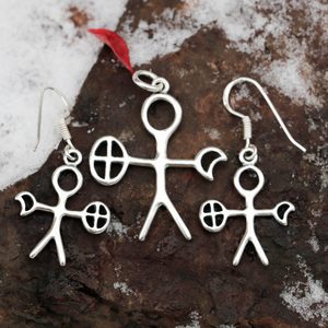 NOAIDI - SAMI SHAMAN, EARRINGS SILVER 925 - EARRINGS{% if kategorie.adresa_nazvy[0] != zbozi.kategorie.nazev %} - SILVER JEWELLERY{% endif %}