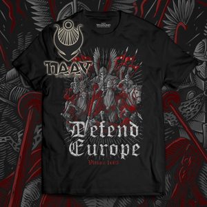 DEFEND EUROPE - POLISH HUSSARS 1683, MEN'S T-SHIRT - HEIDNISCHE T-SHIRTS{% if kategorie.adresa_nazvy[0] != zbozi.kategorie.nazev %} - T-SHIRTS, BOOTS - ROCK MUSIC{% endif %}