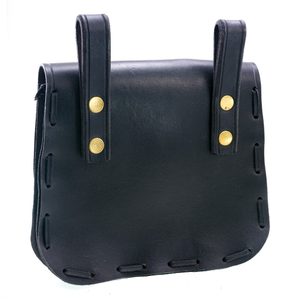 LEDER HISTORISCHE GÜRTELTASCHE, GEWEIH, SCHWARZ - TASCHEN{% if kategorie.adresa_nazvy[0] != zbozi.kategorie.nazev %} - LEDERPRODUKTE{% endif %}