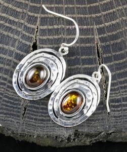 ZARIA, AMBER, EARRINGS, STERLING SILVER - AMBER JEWELRY{% if kategorie.adresa_nazvy[0] != zbozi.kategorie.nazev %} - SILVER JEWELLERY{% endif %}