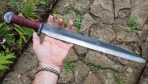 DECORATED VIKING SEAX, TRIQUETRA - KNIVES{% if kategorie.adresa_nazvy[0] != zbozi.kategorie.nazev %} - WEAPONS - SWORDS, AXES, KNIVES{% endif %}