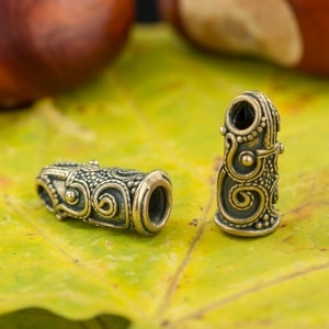 VIKING TERMINAL, ÖDESHÖG, BRONZE, 1 PIECE - BRONZE HISTORICAL JEWELS{% if kategorie.adresa_nazvy[0] != zbozi.kategorie.nazev %} - JEWELLERY - BRONZE, ZINC{% endif %}