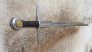 MALBORK, MEDIEVAL TEMPLAR SWORD FULL TANG - MEDIEVAL SWORDS{% if kategorie.adresa_nazvy[0] != zbozi.kategorie.nazev %} - WEAPONS - SWORDS, AXES, KNIVES{% endif %}