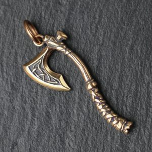 WARIOR'S AXE, PENDANT BRONZE - PENDANTS, NECKLACES{% if kategorie.adresa_nazvy[0] != zbozi.kategorie.nazev %} - JEWELLERY - BRONZE, ZINC{% endif %}