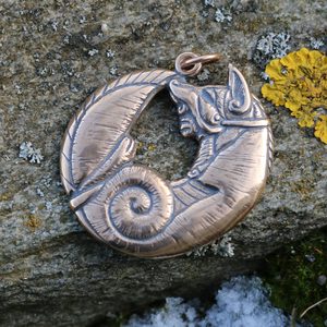 CELTIC FOX, BRONZE PENDANT - PENDANTS, NECKLACES{% if kategorie.adresa_nazvy[0] != zbozi.kategorie.nazev %} - JEWELLERY - BRONZE, ZINC{% endif %}