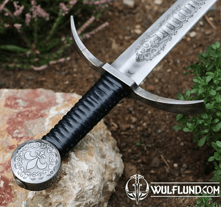 ULTIMA RATIO REGUM ETCHED SINGLE HANDED SWORD FULL TANG