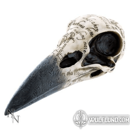 EDGAR'S RAVEN SKULL