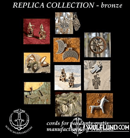 MUSEUM REPLICAS - BRONZE JEWELS, 10 PIECES