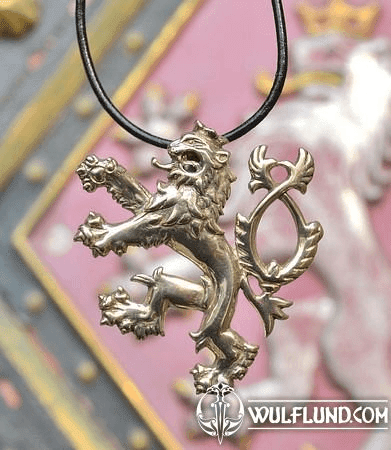 DOUBLE-TAILED LION, SYMBOL OF BOHEMIA