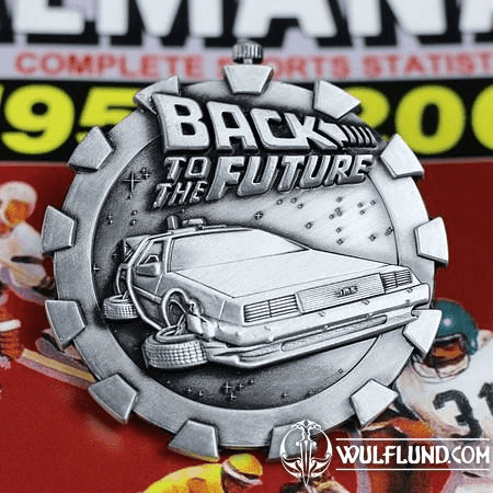 BACK TO THE FUTURE MEDALLION LOGO LIMITED EDITION