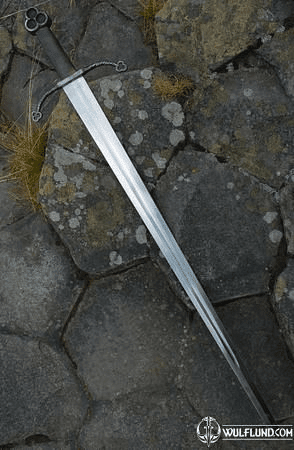 CLAÍOMH SOLAIS - SWORD OF THE LIGHT, IRISH TREFOIL SWORD