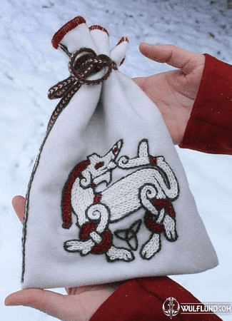 VIKING POUCH WITH A BEAST, RINGERIKE