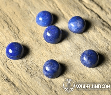 LAPIS LAZULI, CABOCHON GEMSTONE 3 MM