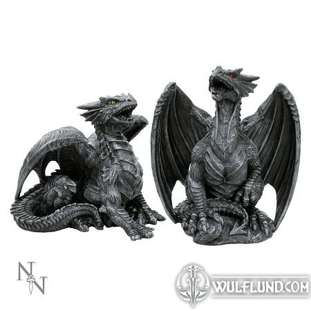 DRAGONS, DARK FURY, SET OF 2