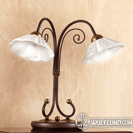 DOLOMITI, ITALIAN CERAMIC TABLE LAMP 2030.L2