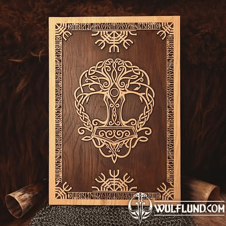YGGDRASIL WALL DECORATION PLAQUETTE