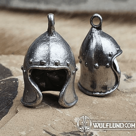 BARBUTE HELMET, PENDANT