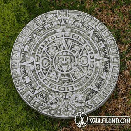 AZTEC CALENDAR, SMALL, WALL PLAQUE