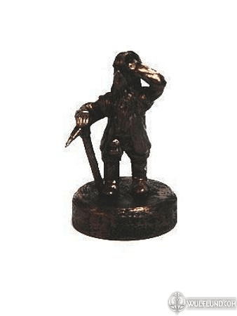 DWARF, PAUSE DURING MININING, HISTORICAL TIN STATUE