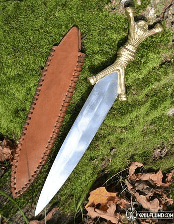 CELTIC DAGGER WITH A FACE, ANTHROPOMORPHIC