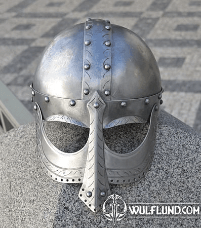 EINAR VIKING HELMET, DECORATED FACE MASK 1.5MM