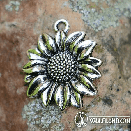 SUNFLOWER - DECORATION FOR TEXTILE OR KEYCHAINS