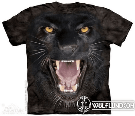 AGGRESSIVE PANTHER, T-SHIRT THE MOUNTAIN