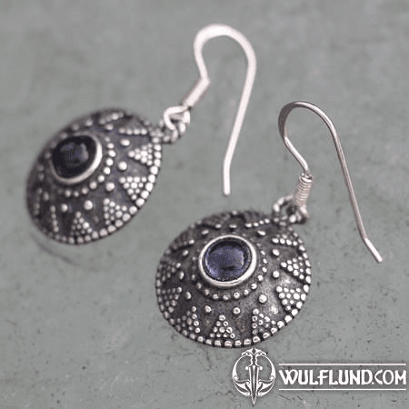 ISOLDA, IOLITE, SILVER EARRINGS